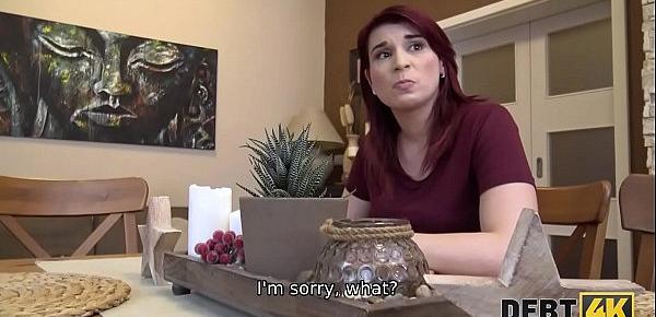 DEBT4k. Hardcore sex helps lonely mom pay for all necessary things